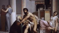 William Bouguereau. Ulysses recognized by his nurse. Bouguereau. Musée de La Rochelle.