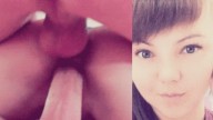 The face of Juicypussy2288 and her double penetration into the anus and pussy