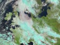 First 2.5 minute rapid scan test from Meteosat-8 - RGB/IR composite