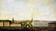 4.Неизвестный художник XVIII в. Вид Невского проспекта с П