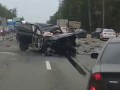 Последствия авария на Минском шоссе 11.09.2018