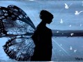Коллаж+Анимация от tane4ki 777 "Бабочки летят на свет"