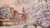 снег на Пятницкой
