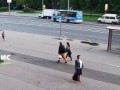 Смертельное ДТП с маршрутным такси на перекрестке Дмитрия Устинова и Шлиссельбургского проспекта
