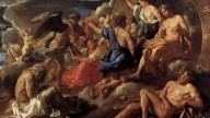 Пуссен (1594–1665) Helios and Phaeton with Saturn and the Four Seasons