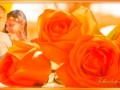 Коллаж + Анимация от tane4ki 777 "Оранжевые розы"