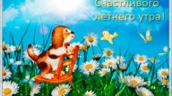 Счастливого летнего утра!