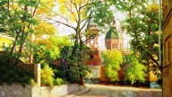 переулок весной