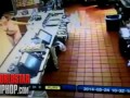 Naked Woman Is On One, Tearing Up A McDonalds In St. Petersburg