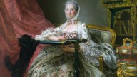 François-Hubert Drouais (1727–1775).Madame de Pompadour at her Tambour Frame (1721-1764)