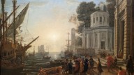 Claude Lorrain.Landung der Kleopatra in Tarsos