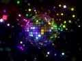 Neon disco ball.Футаж