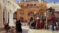 Weeks_Edwin_Arrival_Of_Prince_Humbert_The_Rajah_At_The_Palace_Of_Amber