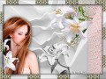 Коллаж от tane4ki 777 "White Lily"