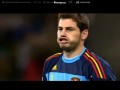 Iker Casillas funny mouth moves! 