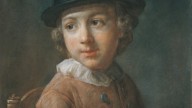 Portrait of a child.18th century. pastel. Private collection (Jean Bonna)