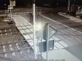 Ambulance hit by the train in Poland