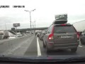Они решили, что их подрезали (Bikers Road Rage on Russian Highway)