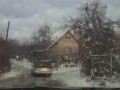 Аварийная ситуация на обледенелой дороге Алматы