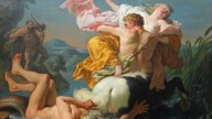 Lagrenee, Louis Jean - The Abduction of Deianeira by the Centaur Nessus - 1755.