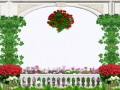 3  арки с бал зел роз