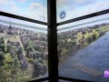 One World Trade Center Elevator Ride Show Animated New York Skyline From 1500s To Now