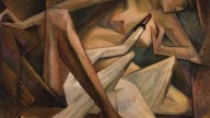 Jerzy Hulewicz (1886-1941).Leda and the Swan.1928