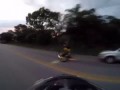 Motorcycle Police chases.helmet cam Brazil.Part 1
