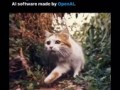 кот созданный ИИ