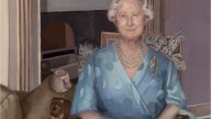 Queen Elizabeth, the Queen Mother by Alison Watt, oil on canvas, 1989,