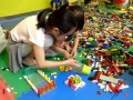 Record breaking lego tower in Seoul