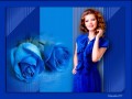 Коллаж от tane4ki 777 "Синие розы"