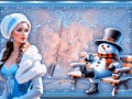 Коллаж от tane4ki 777 "Снеговик"(Snowman)