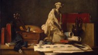 с атрибутами искусств» исполнен по заказу Екатерины II