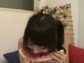 Wow! She ate water melon!! (part.9)