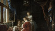 Gerrit Dou "Lady at Her Toilet"