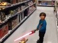 Toy Lightsaber - Опасная игрушка