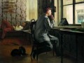 9.Илья Репин. Подготовка к экзамену. 1864 год.