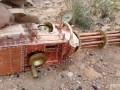 Functional .22 Cal Steampunk Gatling Gun
