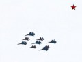 «Стрижи» и «Русские витязи» над Севастополем (Air groups are over Sebastopol)