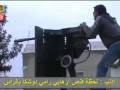 ادلب - البنيان المرصوص : لحظة قنص ارهابي رامي دوشكا بالرأس