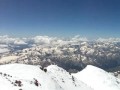 Вид с вершины Эльбруса