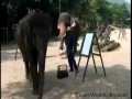 ORIGINAL Elephant Painting
