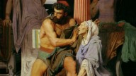 , узнанный Эвриклеей» (1849) Гюстава Буланже.