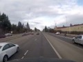 LiveLeak - Motorcyclist Plows Into A Car, Motorcyclist Ends Up Sitting On The Cars Trunk