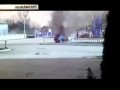 Кадры взрыва заминированного Range Rover с секретарем главы ДНР за рулем