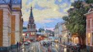 Полянка вечером