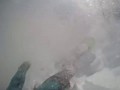 Сноубордиста спас лавинный рюкзак