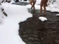 Winter fun in Russia