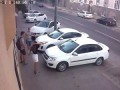Фотосессия на капоте чужой BMW (видео без копирайта)